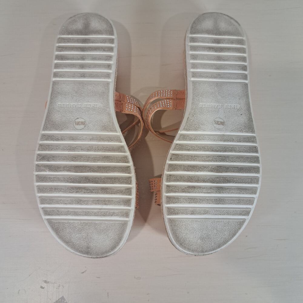 Vince Camuto Rallsan Strappy Crystal Women's Sandals Mimosa Size 8 - Picture 10 of 12